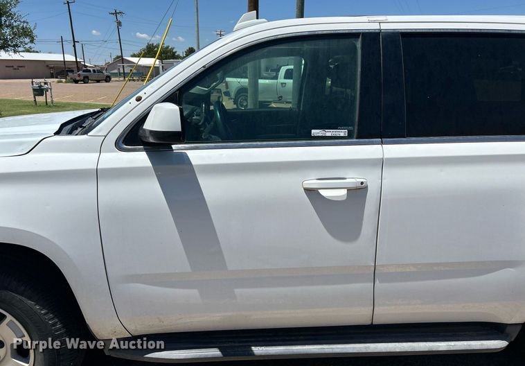 image for item EX9276 2015 Chevrolet Tahoe Police SUV