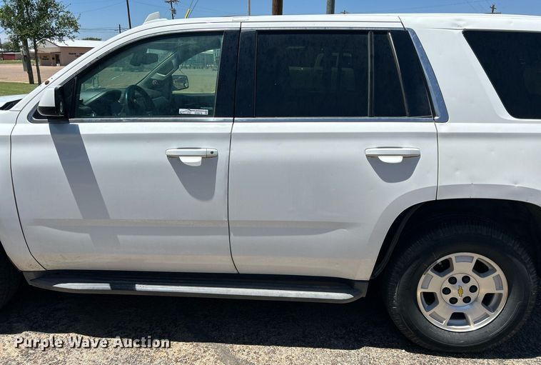 image for item EX9276 2015 Chevrolet Tahoe Police SUV