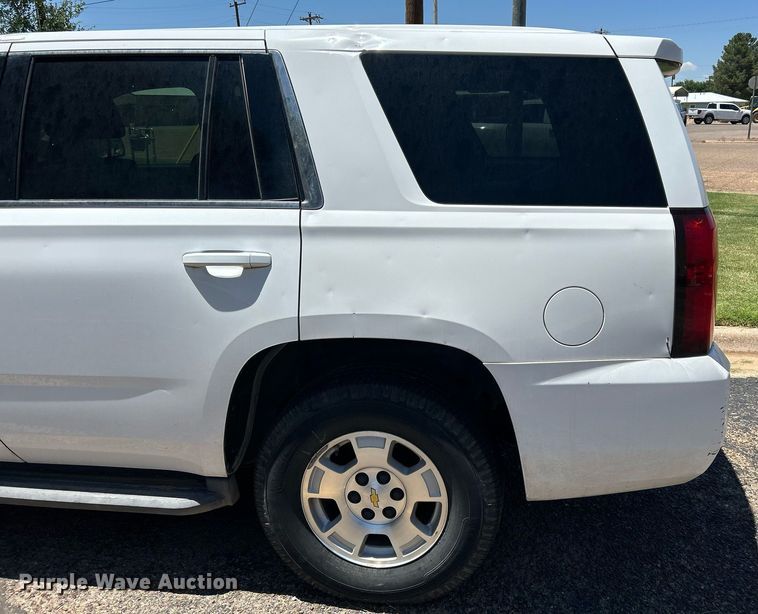 image for item EX9276 2015 Chevrolet Tahoe Police SUV