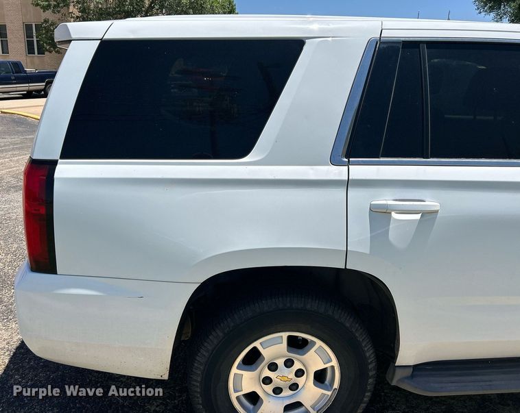 image for item EX9276 2015 Chevrolet Tahoe Police SUV