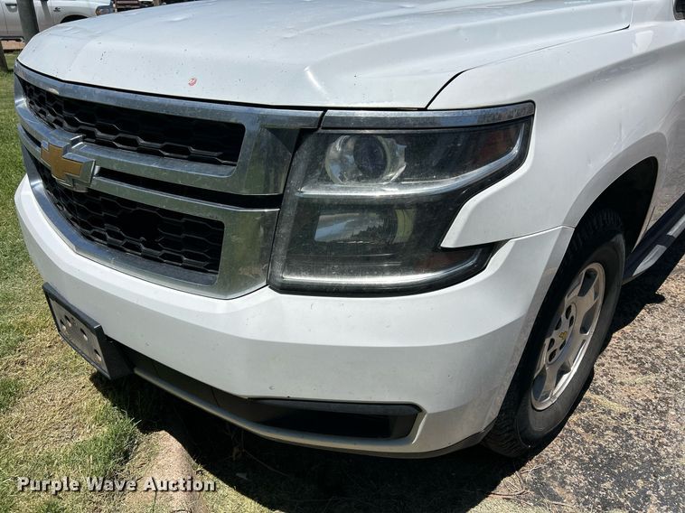 image for item EX9276 2015 Chevrolet Tahoe Police SUV