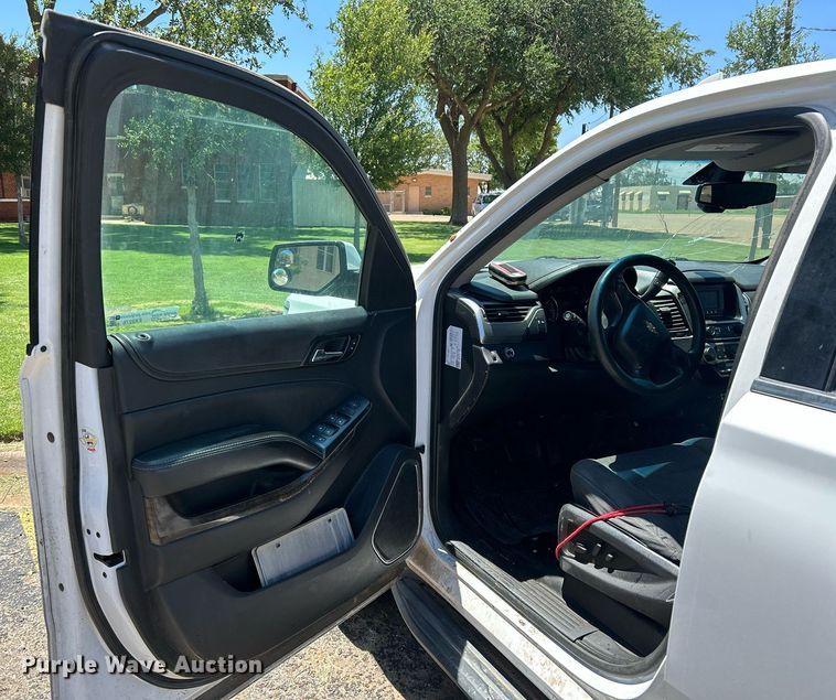 image for item EX9276 2015 Chevrolet Tahoe Police SUV