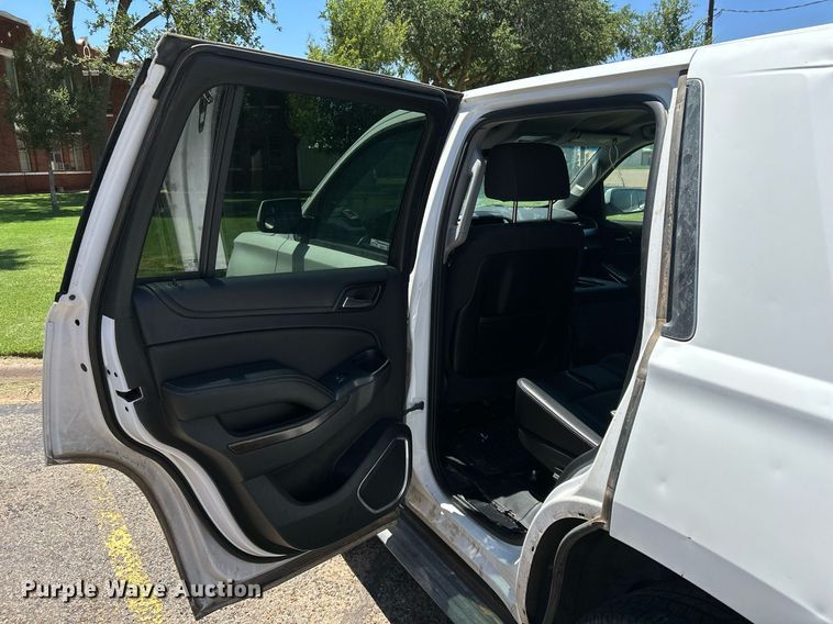 image for item EX9276 2015 Chevrolet Tahoe Police SUV