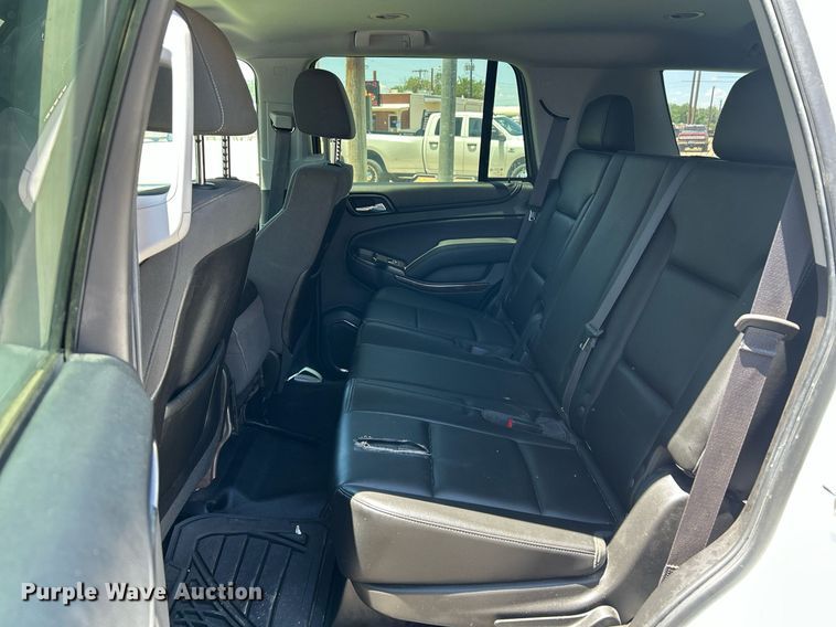 image for item EX9276 2015 Chevrolet Tahoe Police SUV