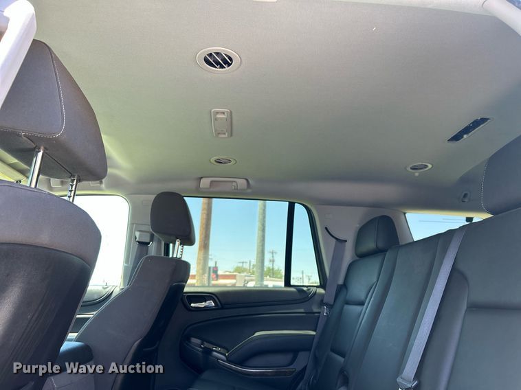 image for item EX9276 2015 Chevrolet Tahoe Police SUV