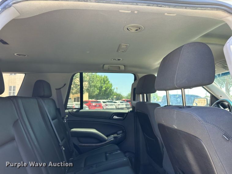 image for item EX9276 2015 Chevrolet Tahoe Police SUV