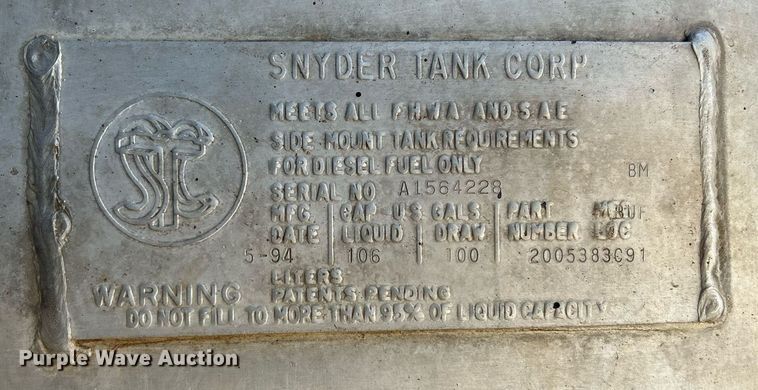 image for item EX9811 1995 International 9400 dump truck