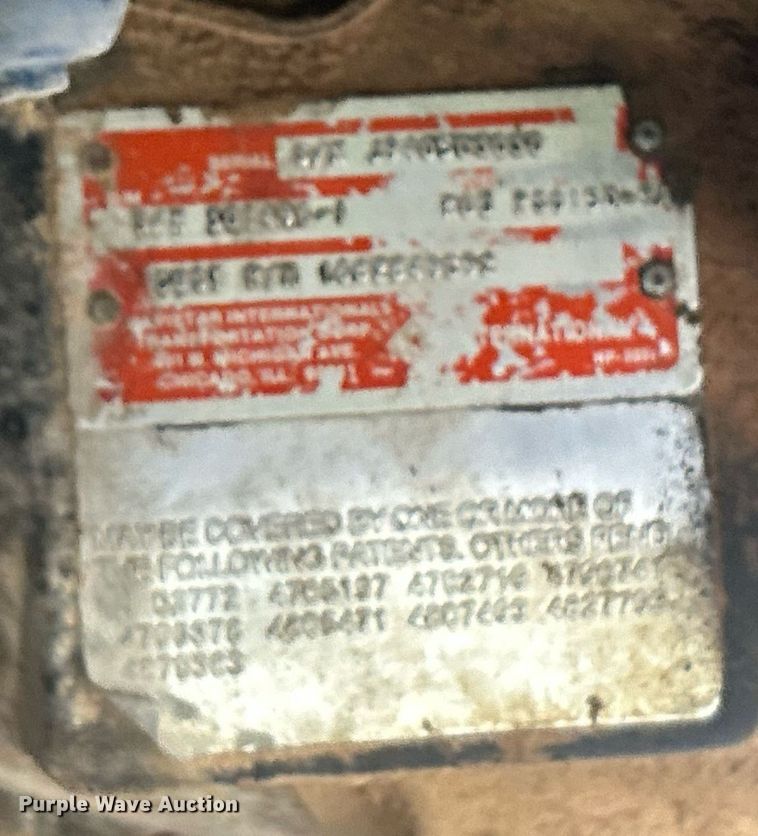 image for item EX9811 1995 International 9400 dump truck