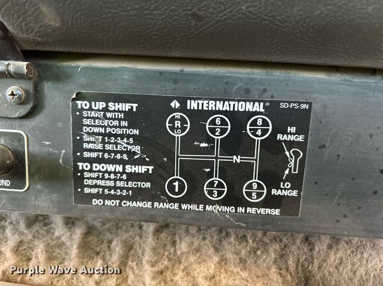 image for item EX9811 1995 International 9400 dump truck