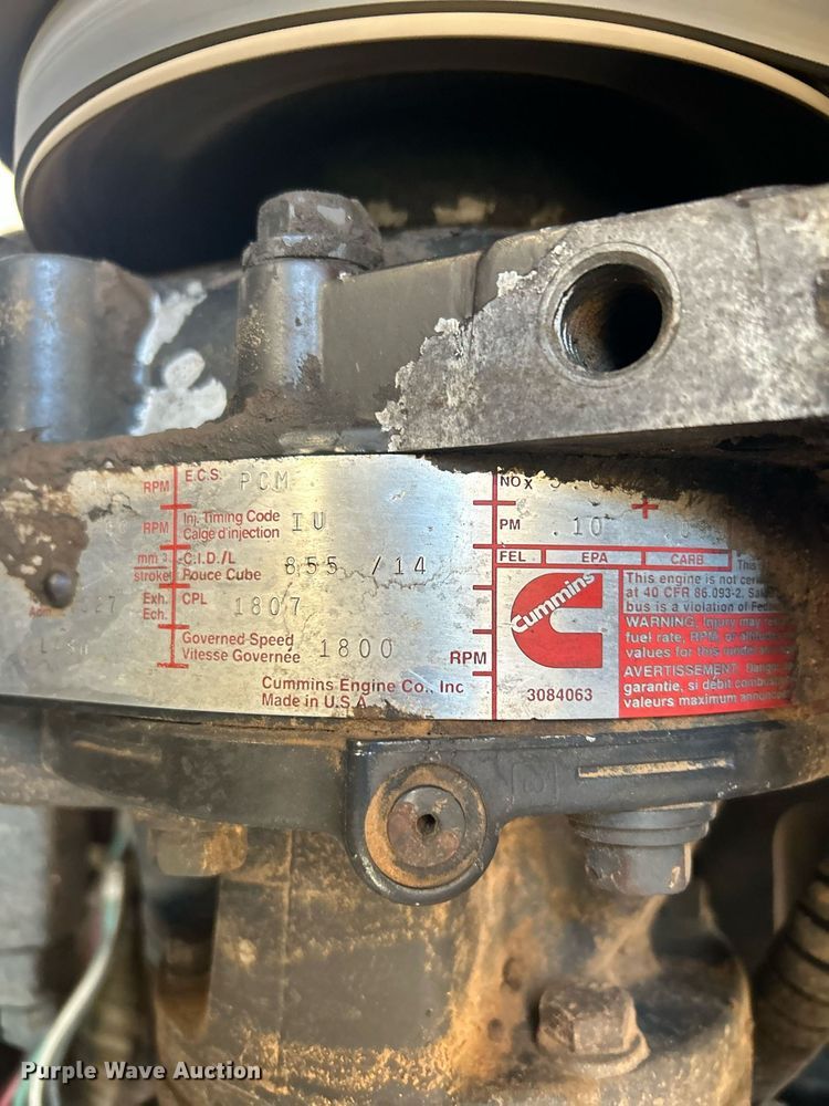 image for item EX9811 1995 International 9400 dump truck