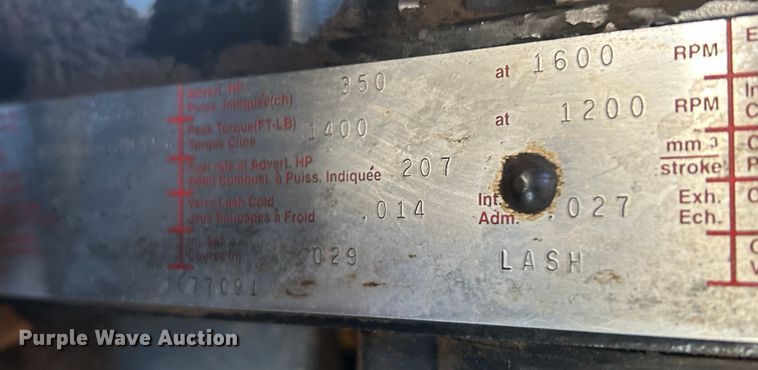 image for item EX9811 1995 International 9400 dump truck