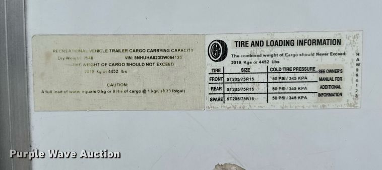 image for item DH9991 2013 Haulin refrigerated trailer