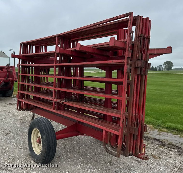 image for item DH9994 Palco PPCST livestock panel trailer