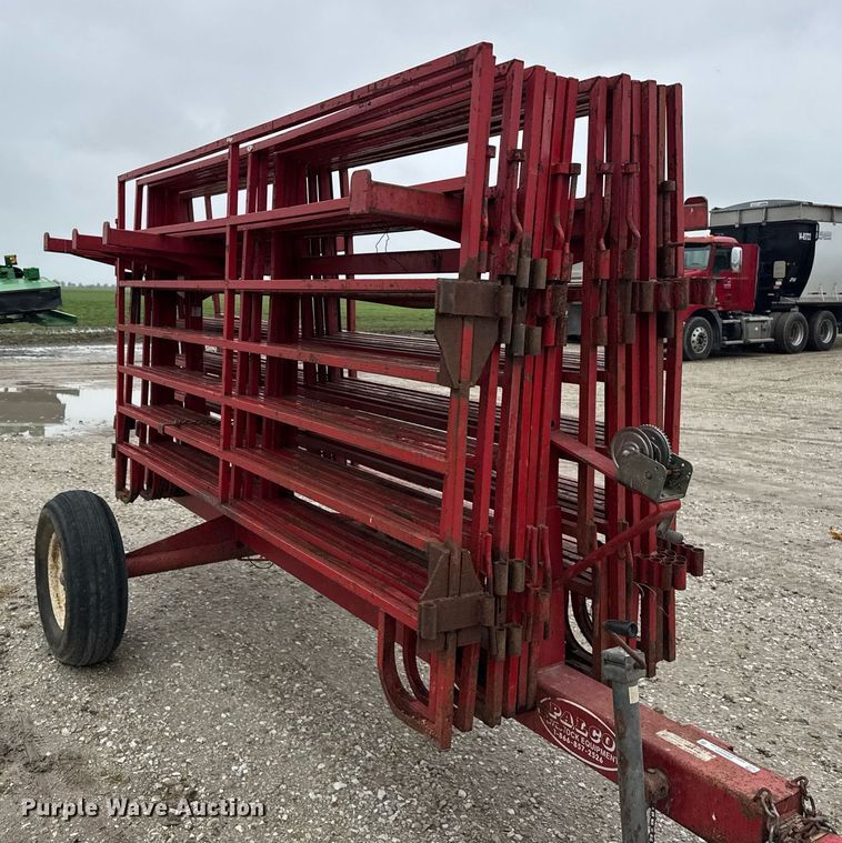 image for item DH9994 Palco PPCST livestock panel trailer