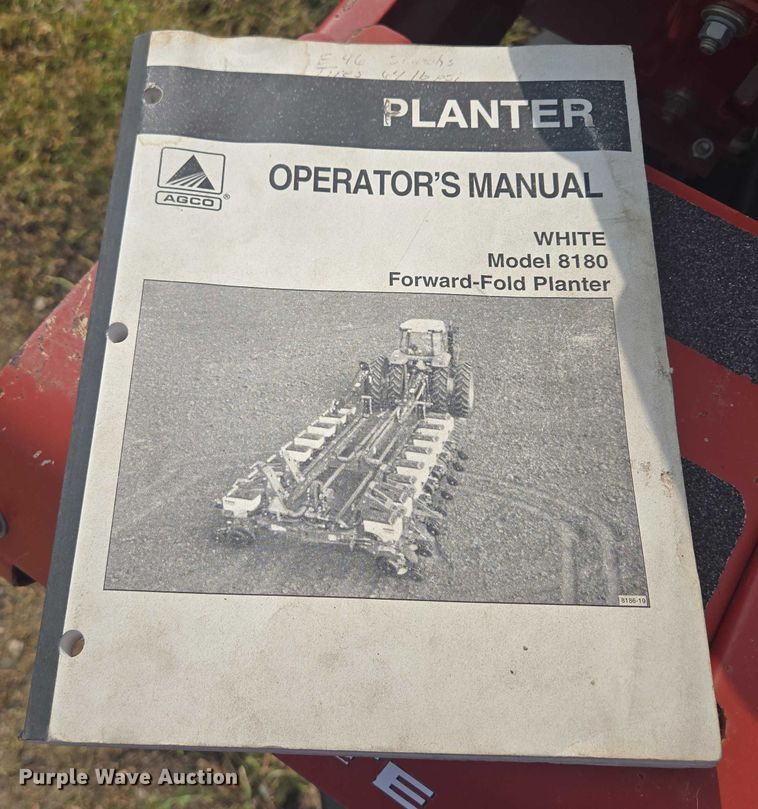 image for item DR4442 1996 AGCO White 6180 planter