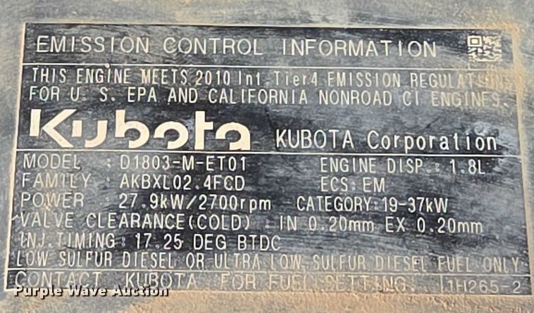 image for item DT4898 Kubota L3800 MFWD tractor