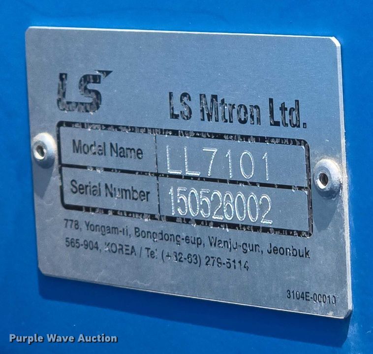 image for item DT4900 LS Mtron P7040 MFWD tractor