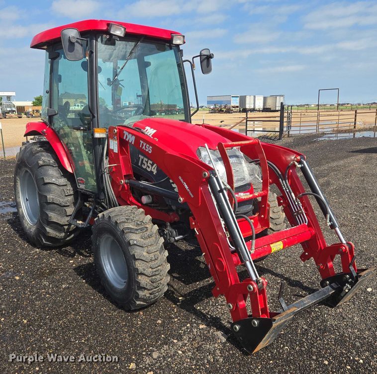image for item DT4911 TYM T554STUSM1 MFWD tractor