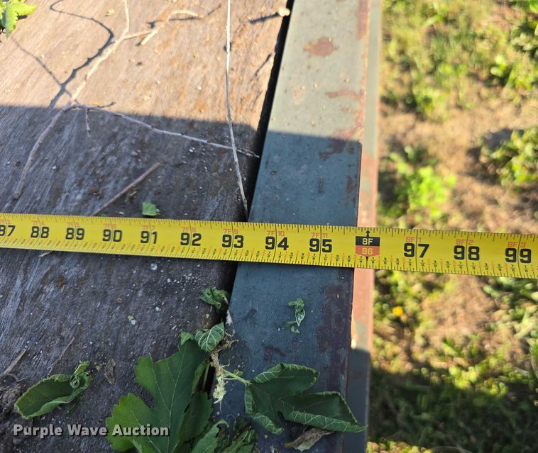 image for item DT6964 1980 Vulcan Mfg Trailers LB20 drop deck trailer