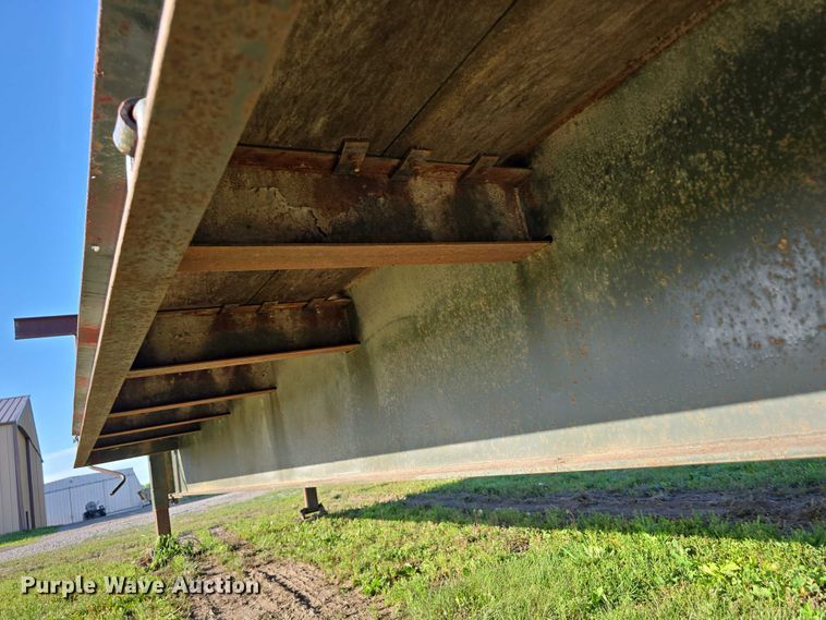 image for item DT6964 1980 Vulcan Mfg Trailers LB20 drop deck trailer