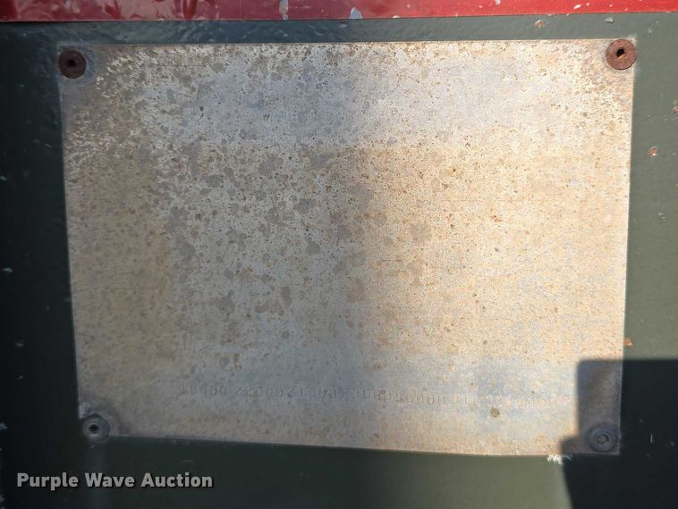 image for item DT6964 1980 Vulcan Mfg Trailers LB20 drop deck trailer