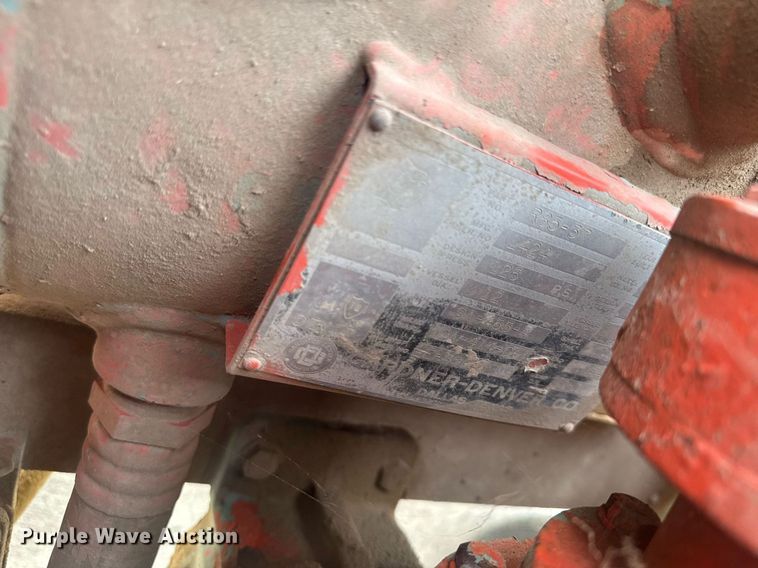 image for item DU7796 1971 Gardner-Denver air compressor