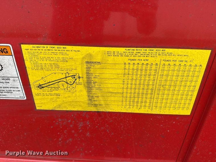 image for item DU7817 Brillion Turfmaker SL212 grain drill