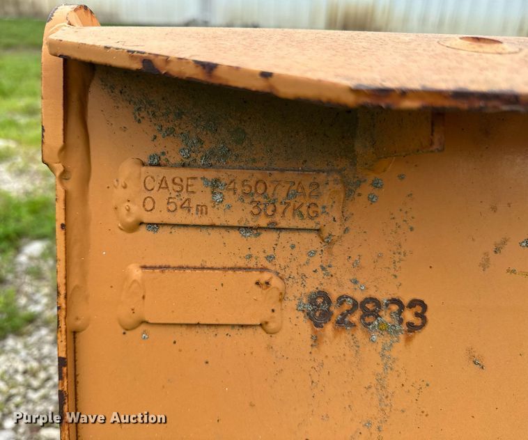 image for item DU7819 Case skid steer bucket