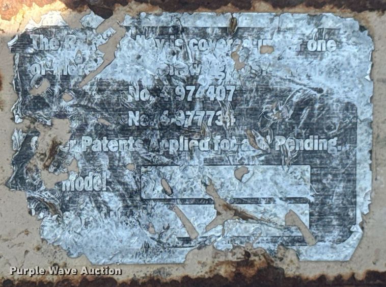 image for item DU9793 Tonutti Rake Trolley hay rake