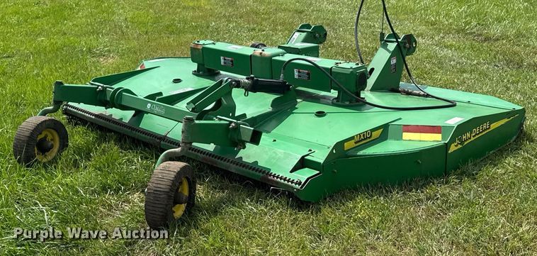 image for item DU9803 John Deere MX10 rotary mower