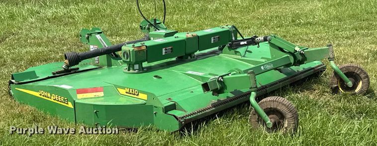 image for item DU9803 John Deere MX10 rotary mower