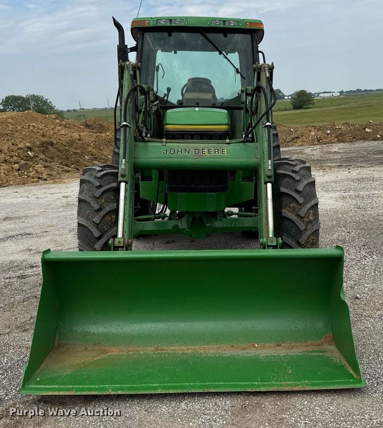 image for item DV2743 1996 John Deere 6400 MFWD tractor