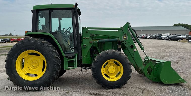 image for item DV2743 1996 John Deere 6400 MFWD tractor