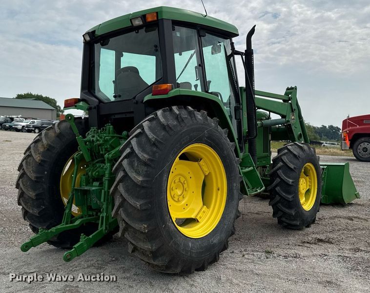 image for item DV2743 1996 John Deere 6400 MFWD tractor