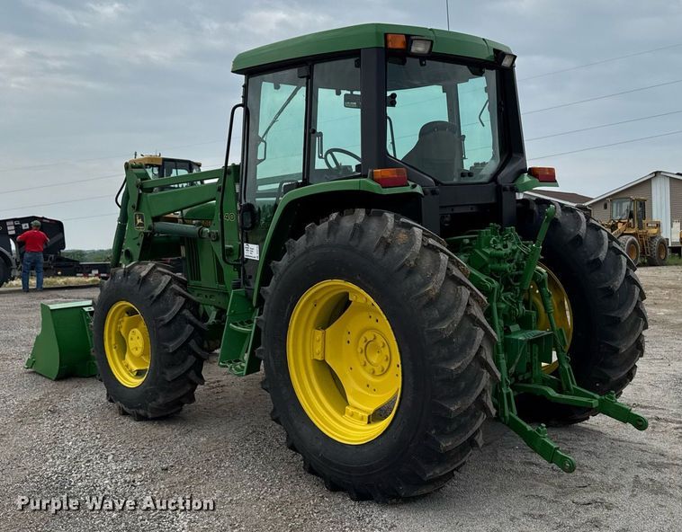 image for item DV2743 1996 John Deere 6400 MFWD tractor