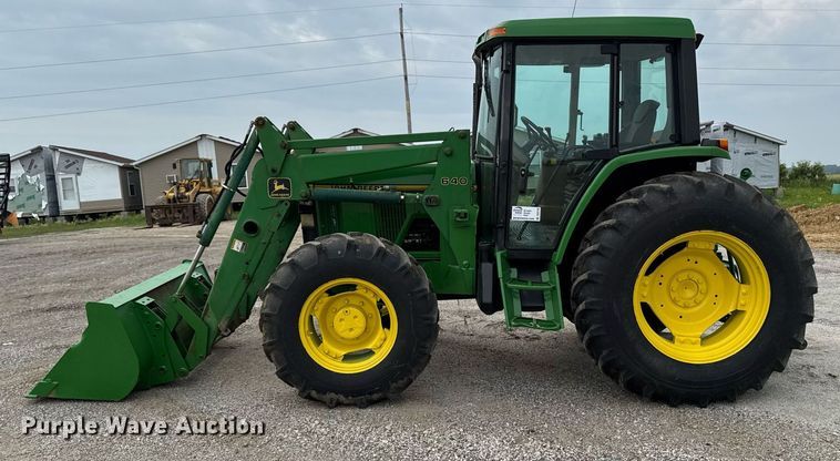 image for item DV2743 1996 John Deere 6400 MFWD tractor