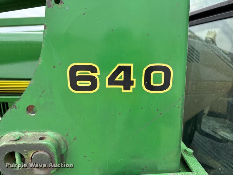 image for item DV2743 1996 John Deere 6400 MFWD tractor