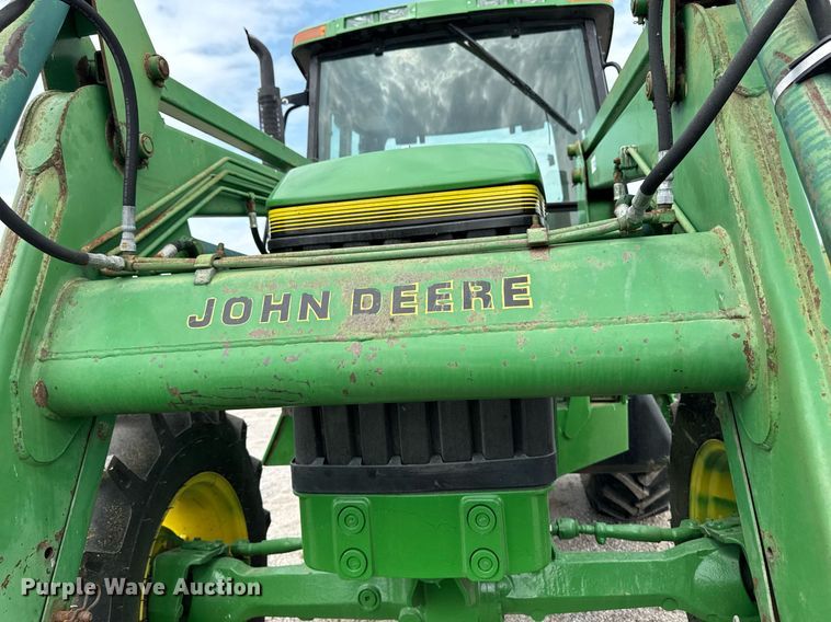 image for item DV2743 1996 John Deere 6400 MFWD tractor