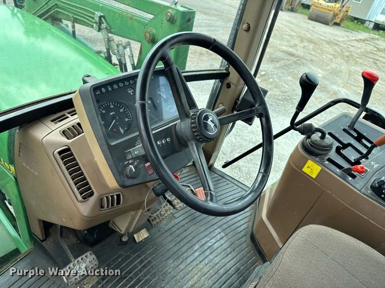 image for item DV2743 1996 John Deere 6400 MFWD tractor
