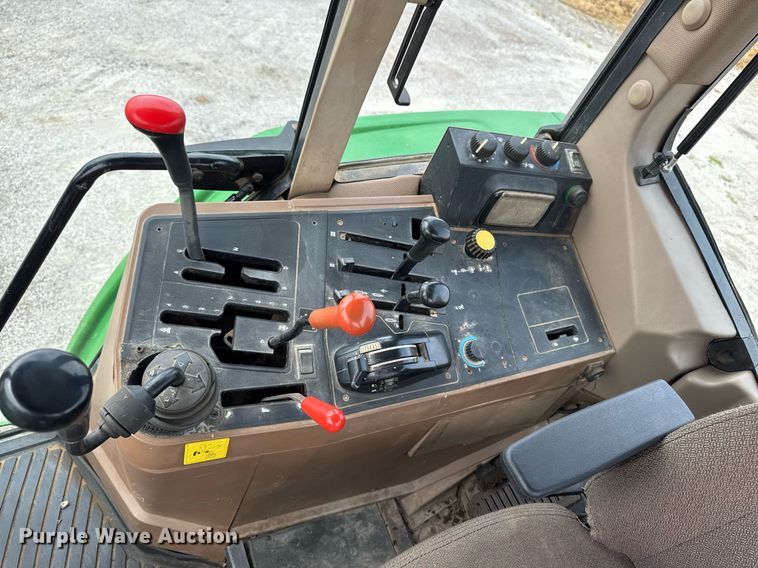 image for item DV2743 1996 John Deere 6400 MFWD tractor