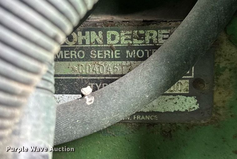 image for item DV2743 1996 John Deere 6400 MFWD tractor