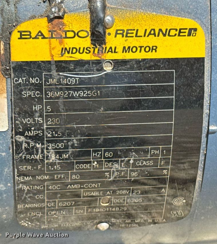 image for item DY0139 Pentair Berkeley LTM-5 irrigation booster pump