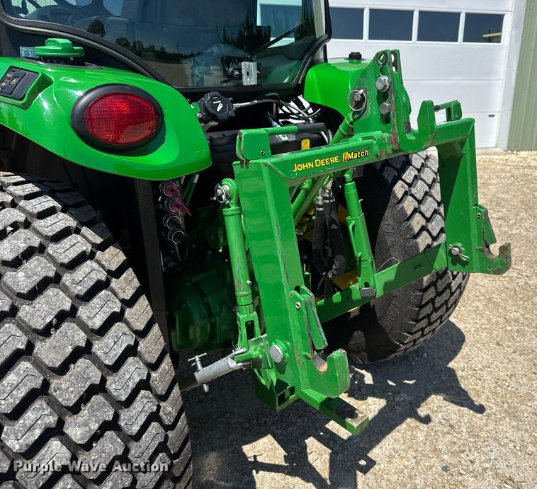 image for item DY0140 2018 John Deere 4044R MFWD tractor