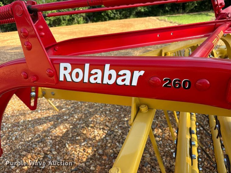 image for item DY0597 New Holland Rolabar 260 hay rake