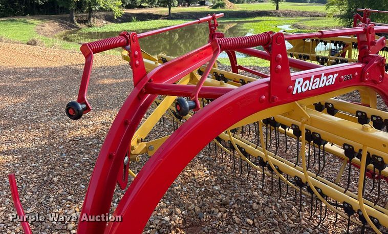 image for item DY0597 New Holland Rolabar 260 hay rake
