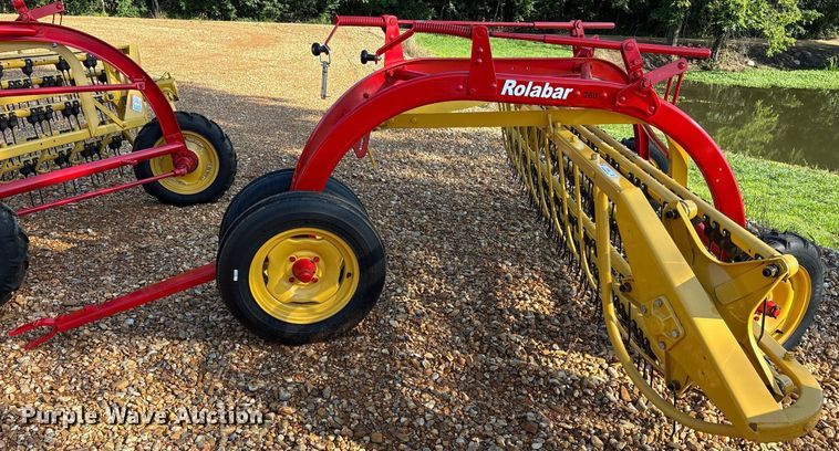 image for item DY0599 New Holland Rolabar 260 hay rake