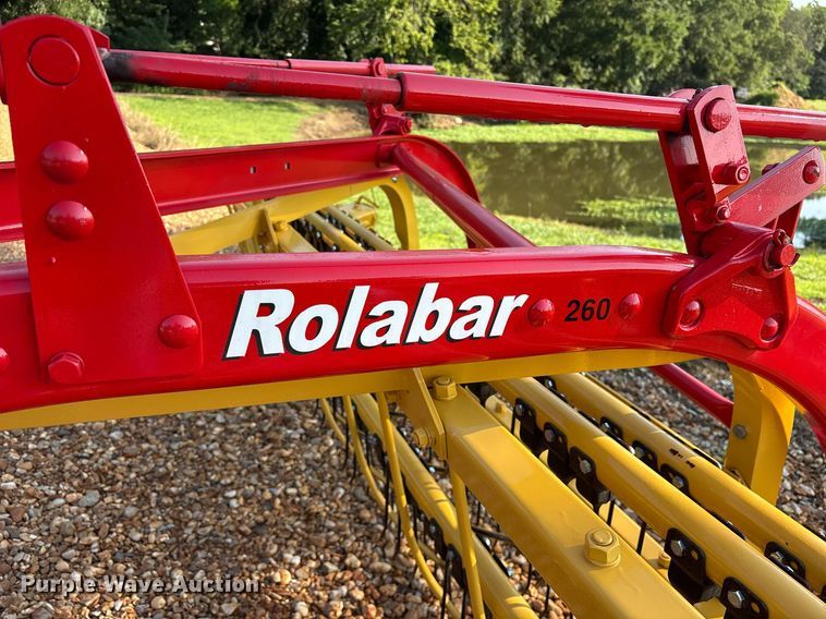 image for item DY0599 New Holland Rolabar 260 hay rake