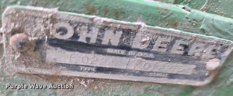 image for item EF3501 John Deere 224WS small square baler