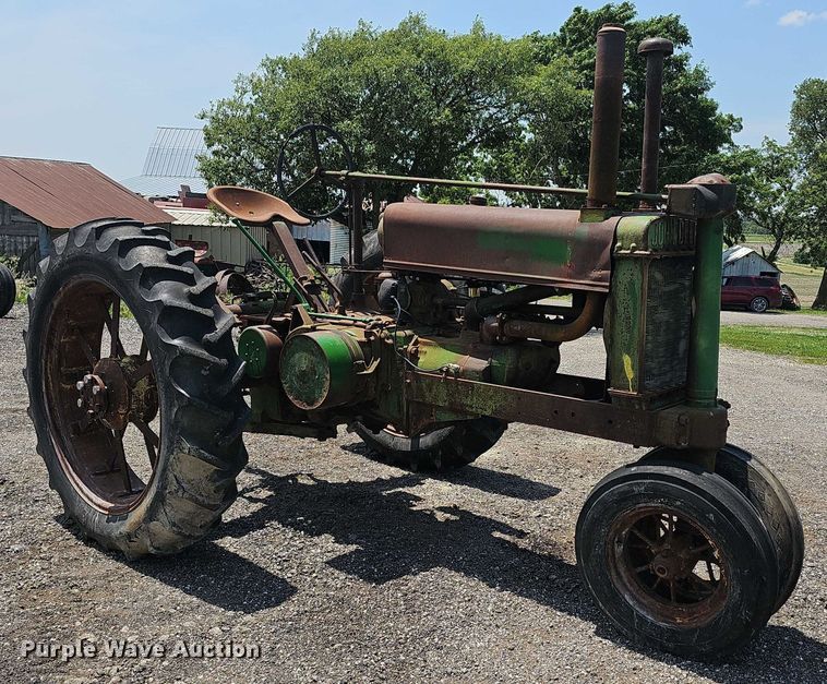 image for item EF3551 1937 John Deere A tractor