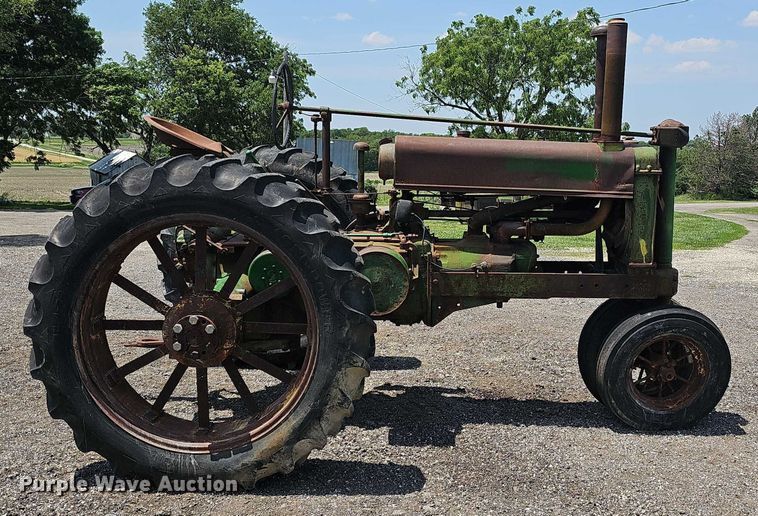 image for item EF3551 1937 John Deere A tractor